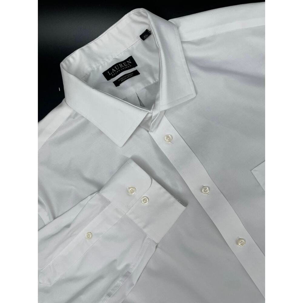 Lauren Ralph Lauren Dress Shirt Men’s 17.5-34/35 XL Classic White